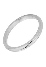 great teeny classic white gold baby ring